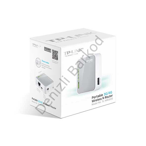 TP-LINK TL-MR3020 150MBPS 2.4GHz 3G/4G INDOOR ROUTER