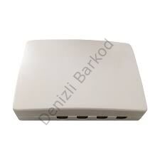 BLS 07FTTHV2-4PT1T 110*110 4 PORT SC SX BOŞ FTTH BOX FİBER OPTİK SONLANDIRMA KUTUSU