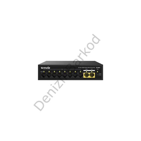 TENDA S110PC 10 PORT 10/100 YONETILEMEZ DESKTOP SWITCH