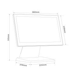 GSAN GS-X3 15.6'' Kapasitif Dokunmatik Ekran POS PC