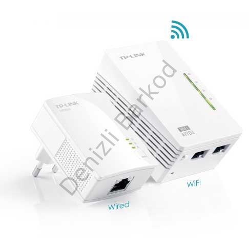 TP-LINK TL-WPA4220KIT 300MBPS 2PORT 2.4GHz INDOOR POWERLINE ADAPTOR