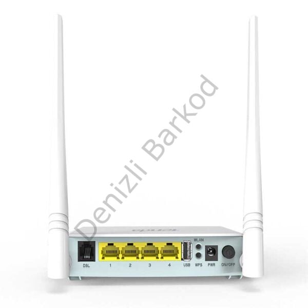 TENDA D301 v2 300MBPS 4 PORT 2 ANTEN 5DBI USB KABLOSUZ ADSL/ADSL2/ADSL2+ MODEM