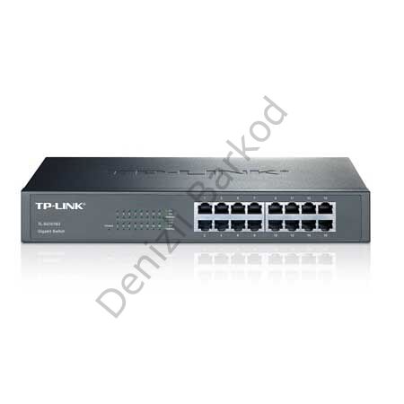 TP-LINK TL-SG1016D 16 PORT 10/100/1000 YONETILEMEZ RACKMOUNT SWITCH