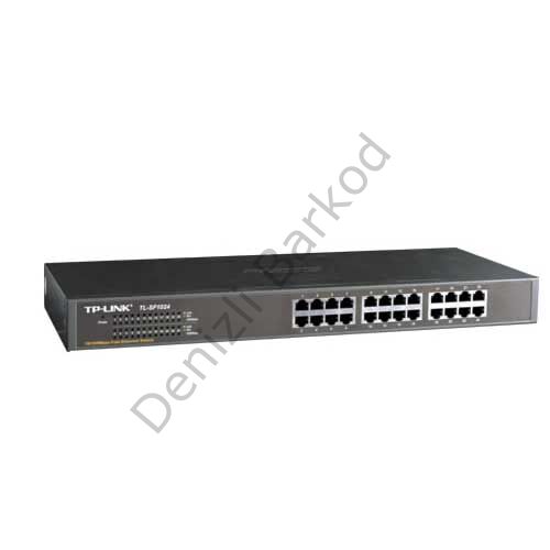 TP-LINK TL-SF1024 24 PORT 10/100 YONETILEMEZ RACK MOUNT SWITCH