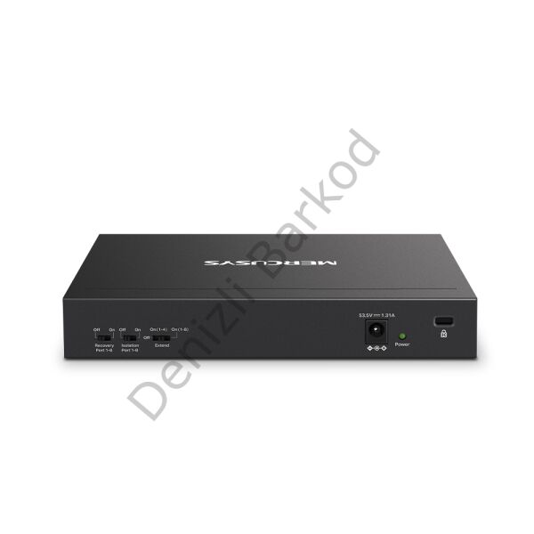 TP-LINK MERCUSYS MS110P 10 PORT 10/100 8 PORT POE+ YONETILEMEZ DESKTOP SWITCH METAL KASA