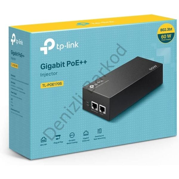 TP-LINK TL-POE170S GIGABIT POE ENJEKTÖR