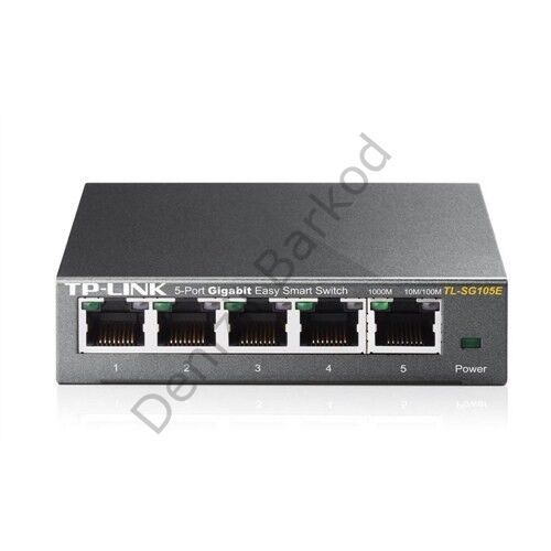 TP-LINK TL-SG105E 5 PORT 10/100/1000 EASY SMART DESKTOP SWITCH