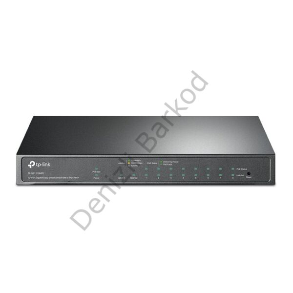 TP-LINK TL-SG1210MPE 10 PORT 10/100/1000 8 PORT POE+ 1xSFP EASY SMART DESKTOP SWITCH