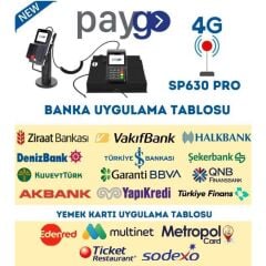 Paygo SP630 Pro ECR 4G EFT Pos Yazarkasa