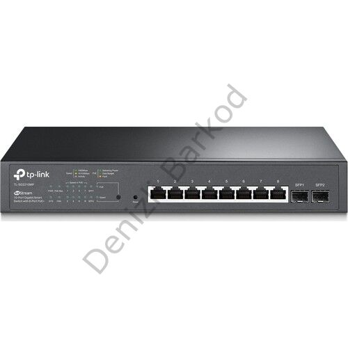 TP-LINK OMADA TL-SG2210MP 10 PORT 10/100/1000 8 PORT POE 2 X SFP YONETILEBILIR DESKTOP SWITCH