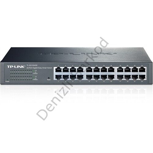 TP-LINK TL-SG1024DE 24 PORT 10/100/1000 YONETILEMEZ RACK MOUNT SWITCH