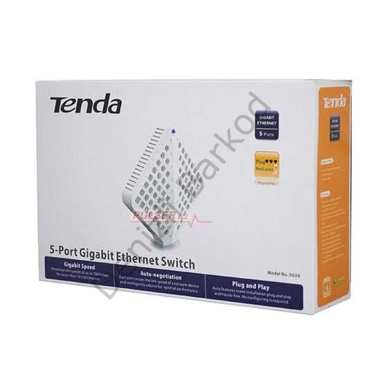 TENDA SG50 5 PORT 10/100/1000 YONETILEMEZ DESKTOP SWITCH