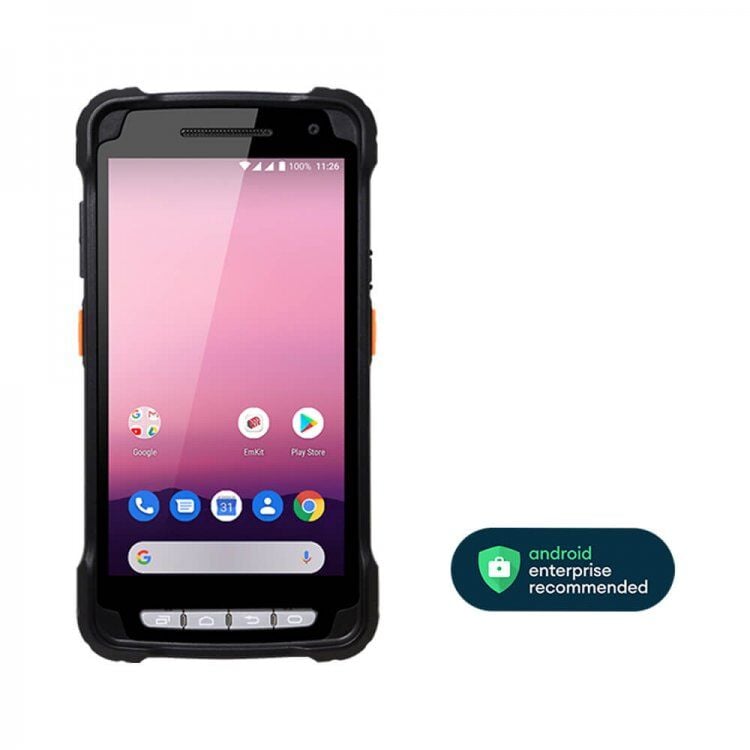 Point Mobile PM90 Android 11 El Terminali - 1D/2D Barkod Okuma, 2.2GHz İşlemci, 4GB RAM, 64GB ROM, 5'' Ekran