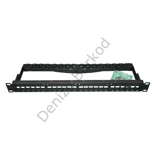 ERAT EDP-C6UTP-024 CAT6 UTP MODÜLER 24 PORT BOŞ PATCH PANEL