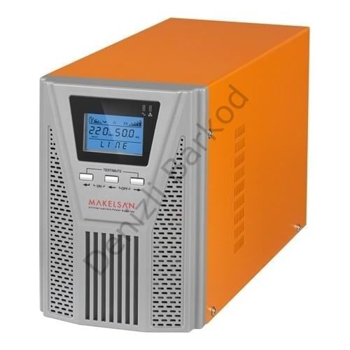 MAKELSAN POWERPACK SE 1KVA 5-10DK 2x12V/7AH 1F/1F ONLİNE UPS MU01000N11EAV04