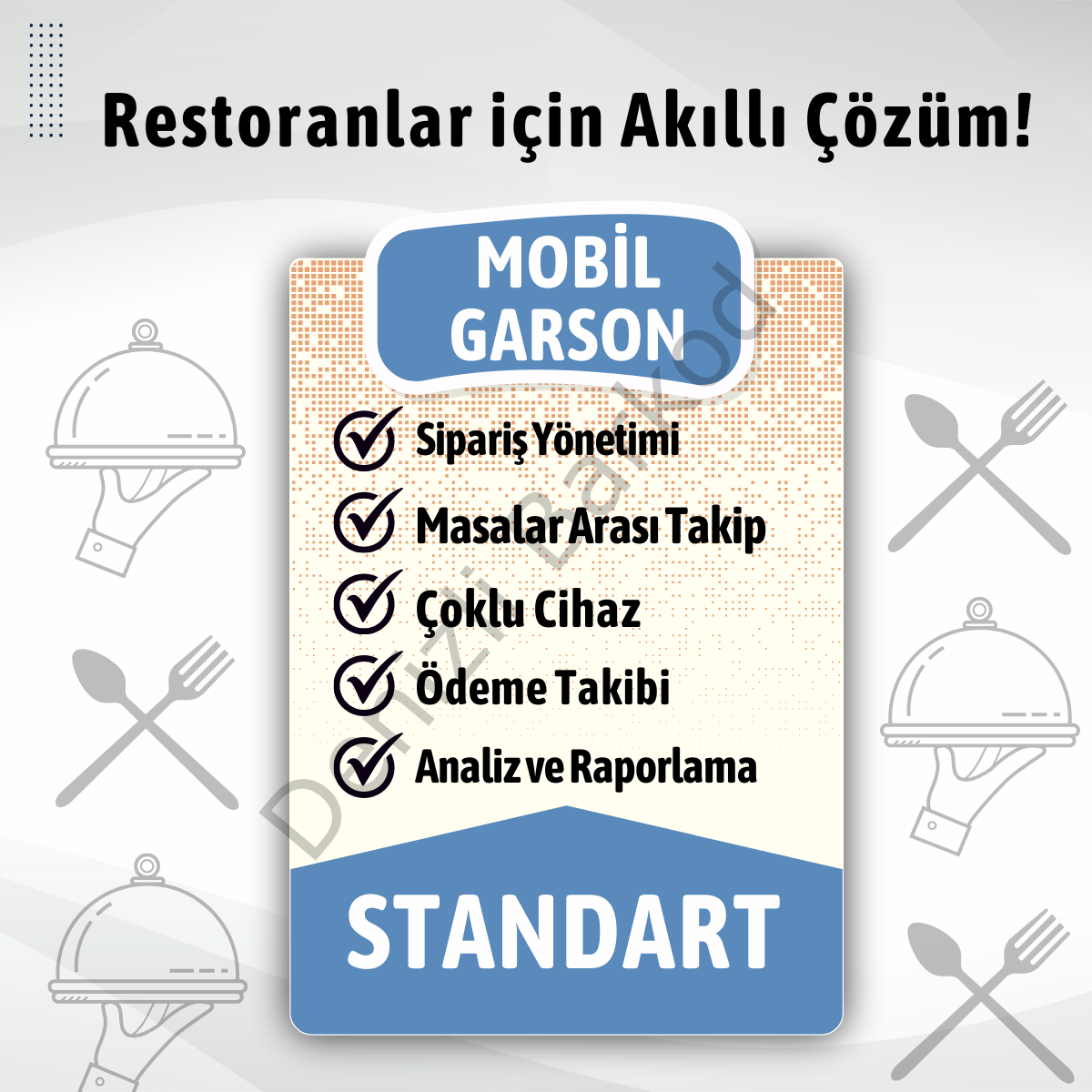 Cafe & Restoran Garson Uygulaması