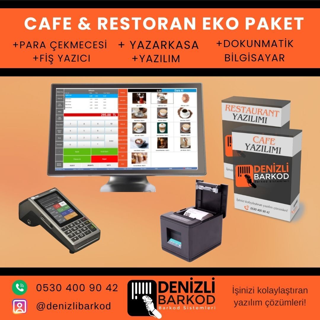 Cafe ve Restoran Eko Paket - Ekonomik ve Kullanışlı Çözümler!