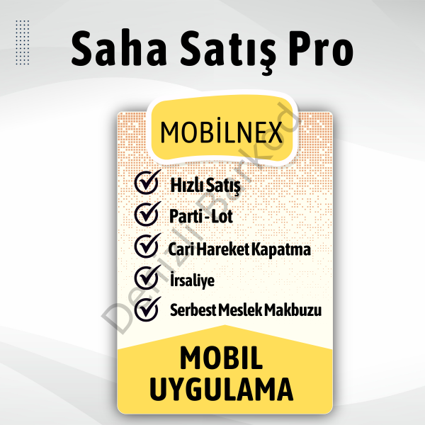 Mobil Saha Satış | Pro