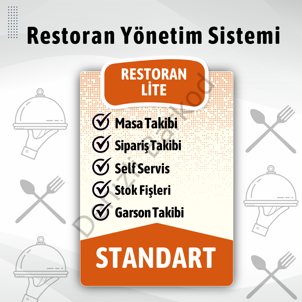 RESTORAN YÖNETİM SİSTEMİ | LİTE PAKET