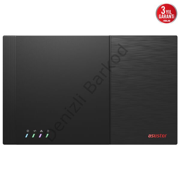 ASUSTOR FS6712X Intel N5105 12AD M.2 Yuvalı(12x 8TB Desteği), 4GB DDR4 (16GB Ram Desteği), 10GbE x1, USB 3.2 x2, USB 2.0 x2, HDMI 2.0b x1, NVME NAS DEPOLAMA ÜNİTESİ