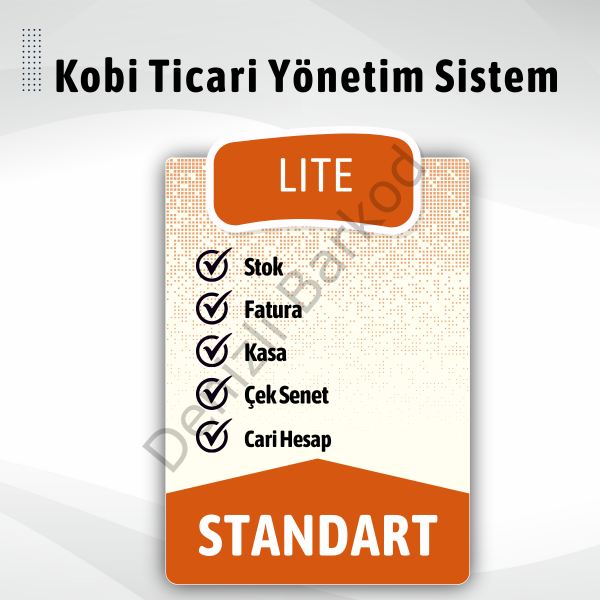 Kobi Ticari Yönetim Sistemi | LİTE PAKET