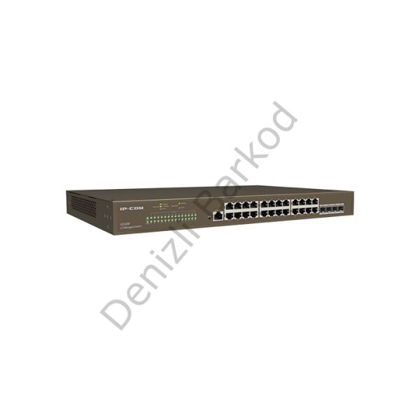 IP-COM G3328F 26 PORT 10/100/1000 4 X SFP CLOUD YÖNETİLEBİLİR RACK MOUNT SWITCH