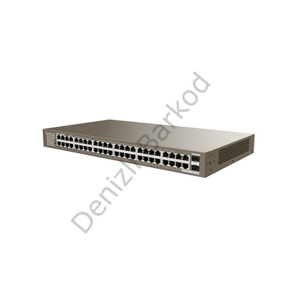 IP-COM G3350F 48 PORT 10/100/1000 2 X SFP CLOUD YÖNETİLEBİLİR RACK MOUNT SWITCH