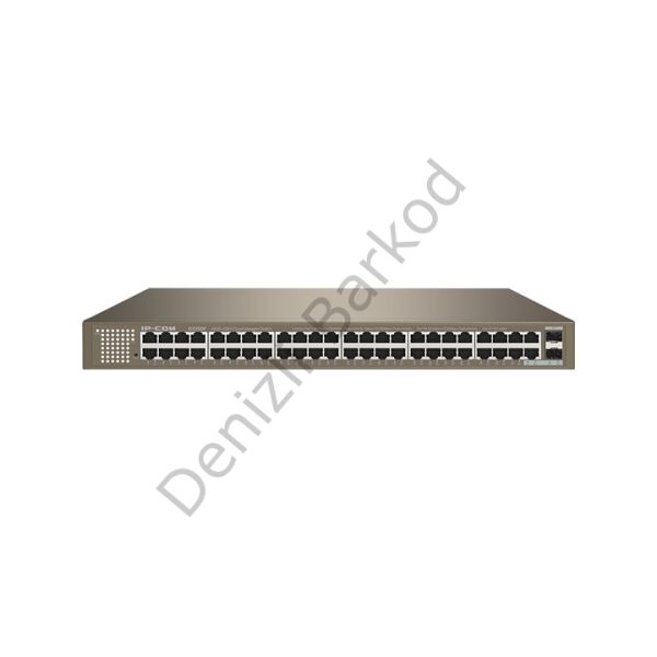 IP-COM G3350F 48 PORT 10/100/1000 2 X SFP CLOUD YÖNETİLEBİLİR RACK MOUNT SWITCH