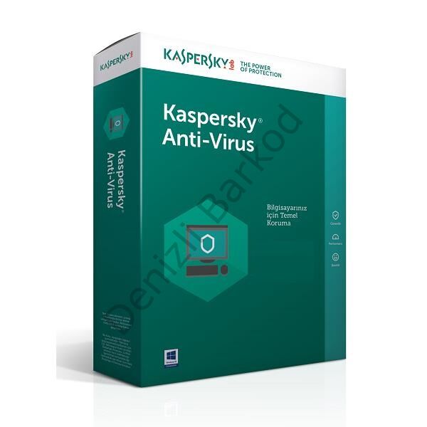 KASPERSKY ANTIVIRUS KUTU 5 KULLANICI 1 YIL