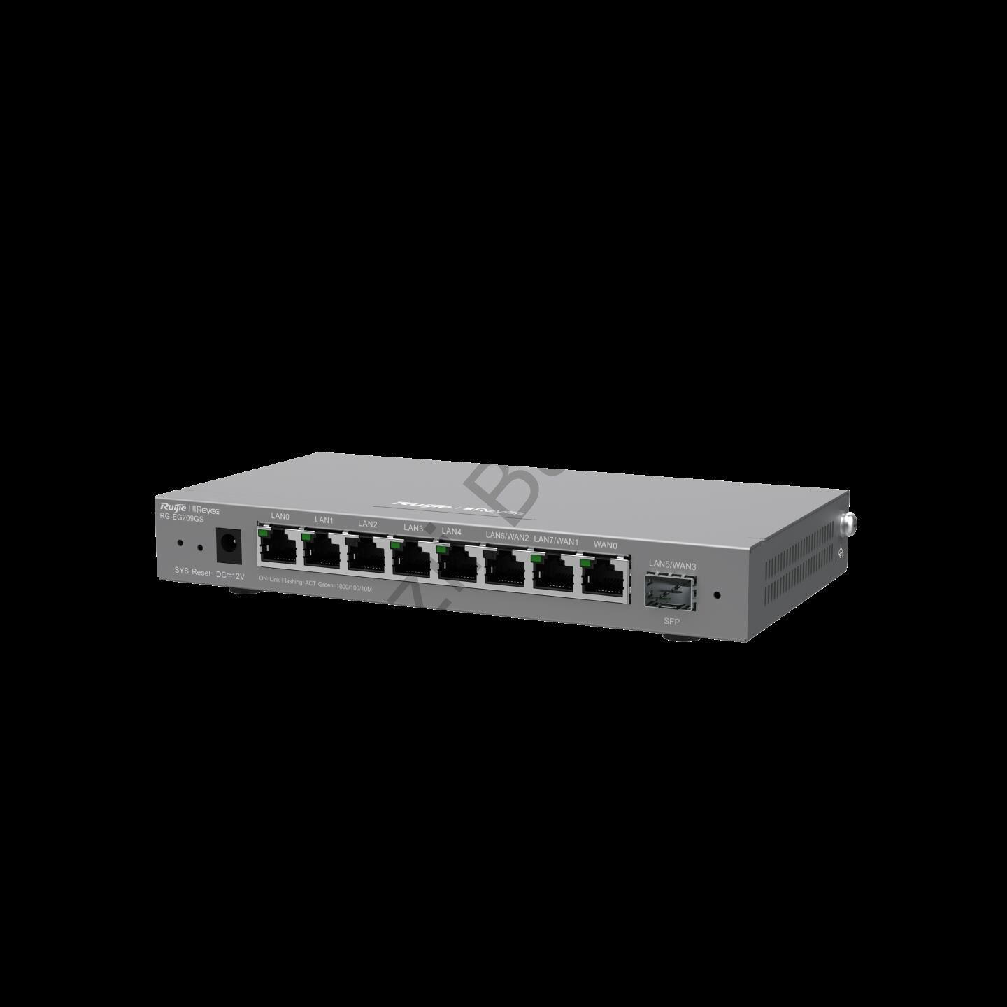 RUIJIE REYEE RG-EG209GS 8 PORT GİGABİT 10/100/1000 1xSFP YONETILEBILIR GATEWAY/ROUTER