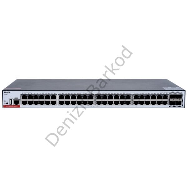 RUIJIE RG-CS83-48GT4XS-P 48 PORT 10/100/1000 48 PORT POE 4-PORT 1G/10G SFP+ 405W LAYER 3 YÖNETİLEBİLİR +CLOUD MANAGED  RACK MOUNT SWITCH