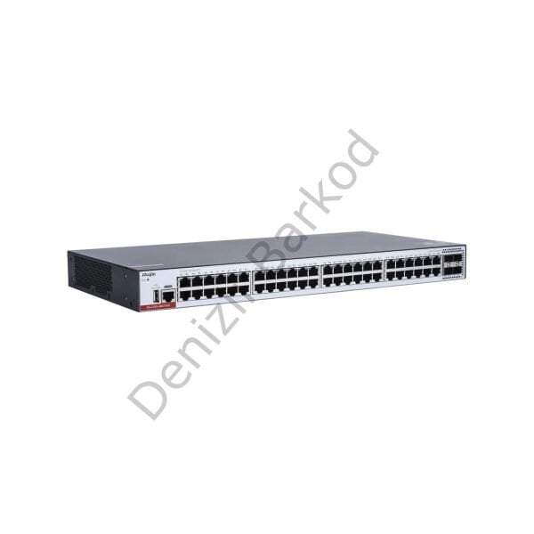 RUIJIE RG-CS83-48GT4XS 48 PORT 10/100/1000 4-PORT 1G/10G LAYER 3 YÖNETİLEBİLİR +CLOUD MANAGED RACK MOUNT SWITCH