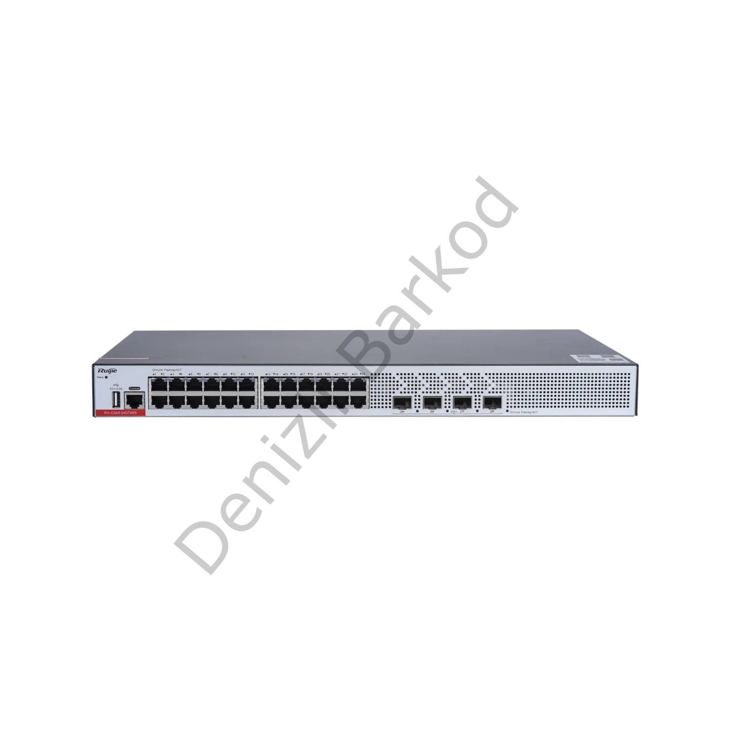 RUIJIE RG-CS83-24GT4XS 24 PORT 10/100/1000 4-PORT 1G/10G LAYER 3 YÖNETİLEBİLİR +CLOUD MANAGED RACK MOUNT SWITCH