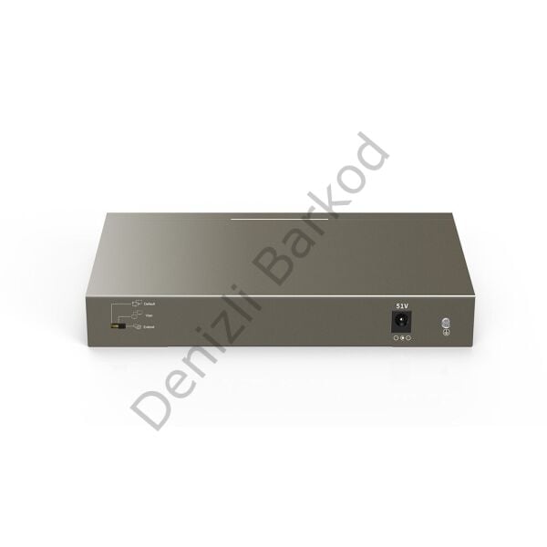 TENDA TEF1110P-8-102W 10 PORT 10/100 8 PORT POE 2 PORT GIGABIT UPLINK 102W YONETILEMEZ DESKTOP SWITCH