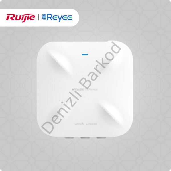 RUIJIE REYEE RG-RAP6260(H) AX6000 Wi-Fi 6 1x2.5GLAN 1xSFP 2.4G 4x4MIMO 5G 4x4MIMO 23dBm 2.4 GHZ & 5 GHZ POE ADAPTORSUZ O