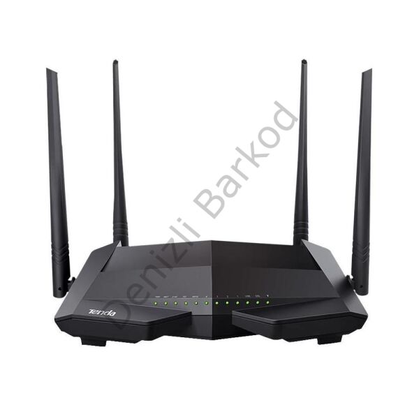 TENDA V12 AC1200 4 PORT 4 ANTEN DUALBAND VDSL2/ADSL2+ MODEM ROUTER