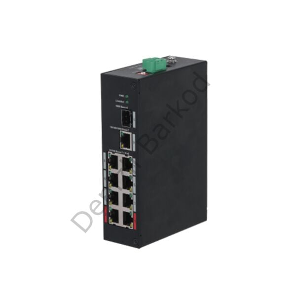 DAHUA PFS3110-8ET-96-V2 8 PORT 10/100 8 PORT POE 1 PORT UPLINK+ 1 SFP 96W YONETILEMEZ END. SWITCH