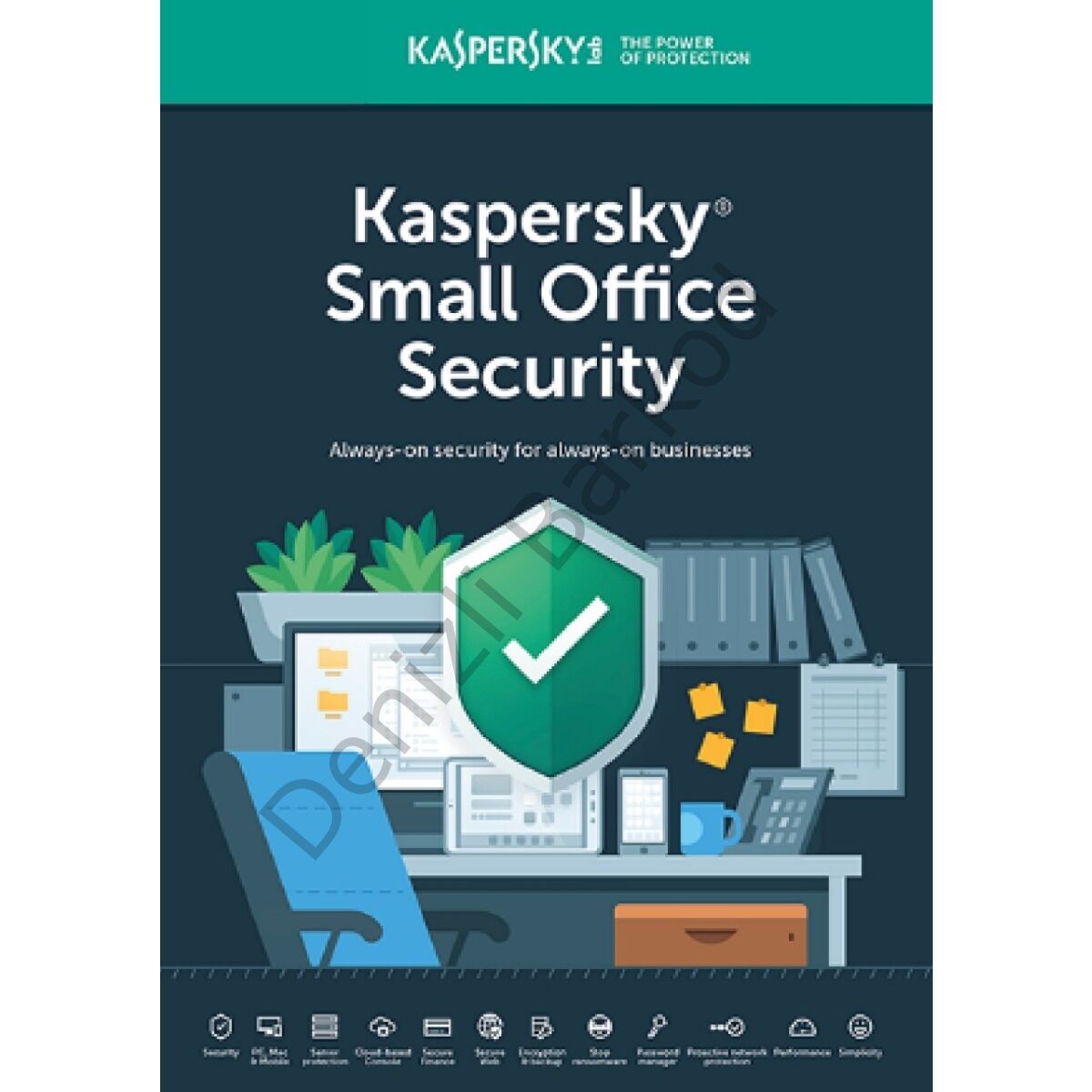 KASPERSKY Small Office Security ANTIVIRUS 1 SERVER+10 PC+ 10 MOBİL CİHAZ 1 YIL